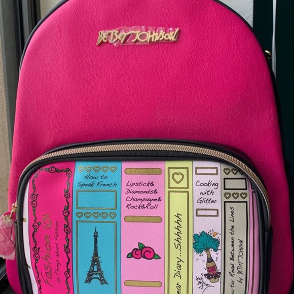 Betsey Johnson Bookbag main image 8